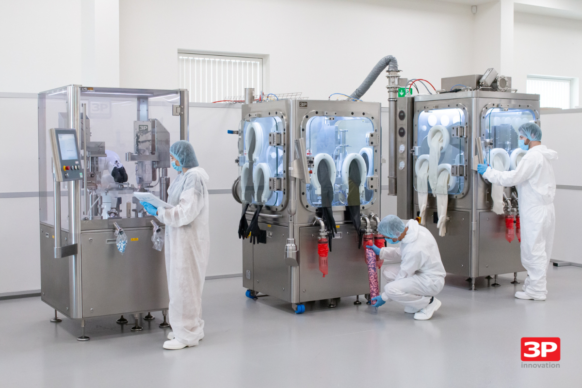 Géluleuse Robotisée sous isolateur