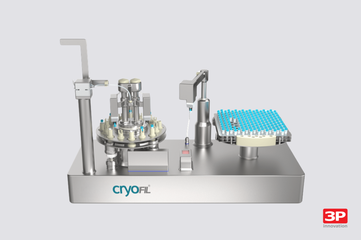 Remplisseuse automatique de cryovials